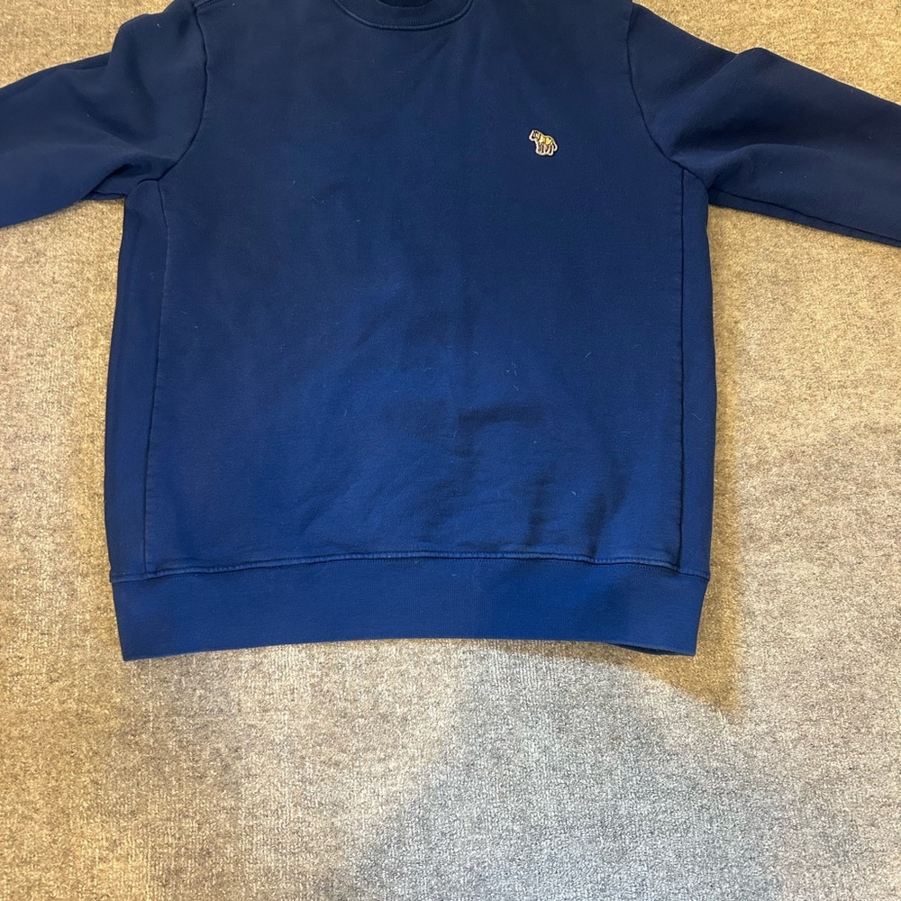 Paul Smith Blue Crewneck Sweater Classic Fit